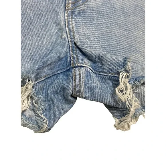 Levi’s Wedgie Distressed Jean Shorts-sz 27 - Picture 11 of 11